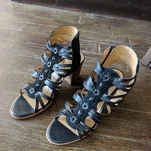 Jack Rogers Heels, Size 9.5 Black